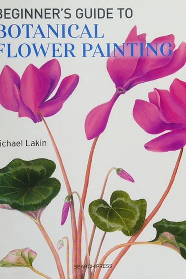 Capa de Beginner's guide to botanical flower painting