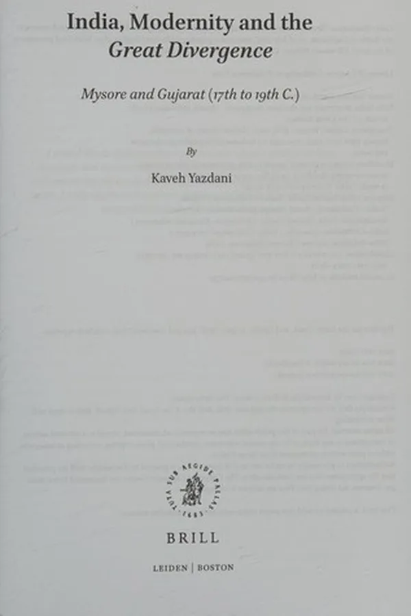 Capa de India, Modernity and the <i>Great Divergence</i>