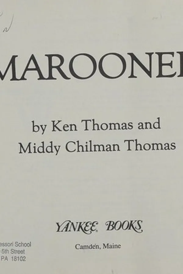 Cover of Marooned