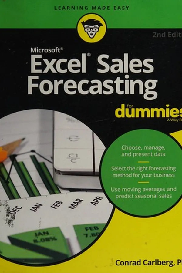 Capa de Excel sales forecasting for dummies
