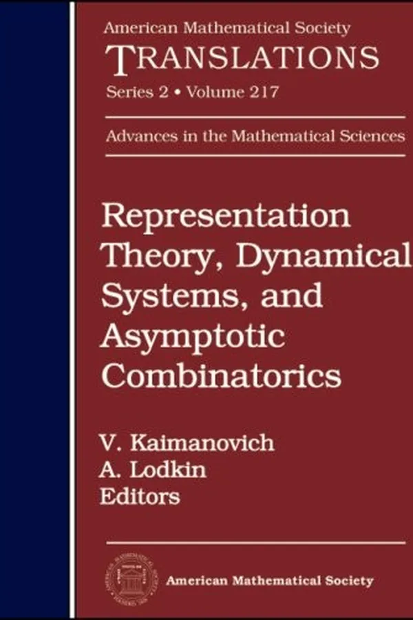 Capa de Representation theory, dynamical systems, and asymptotic combinatorics