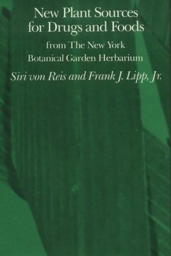 Capa de New plant sources for drugs and foods from the New York Botanical Garden Herbarium
