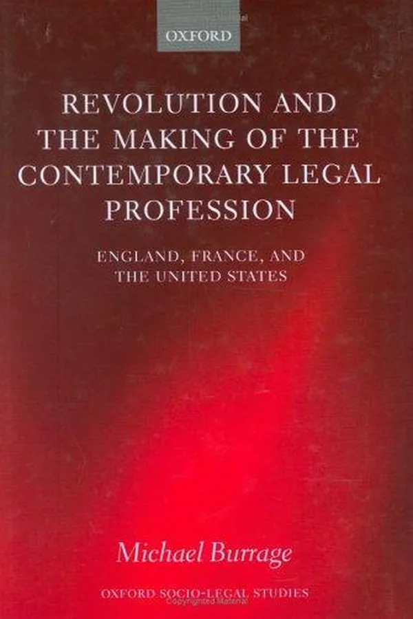 Capa de Revolution and the Making of the Contemporary Legal Profession