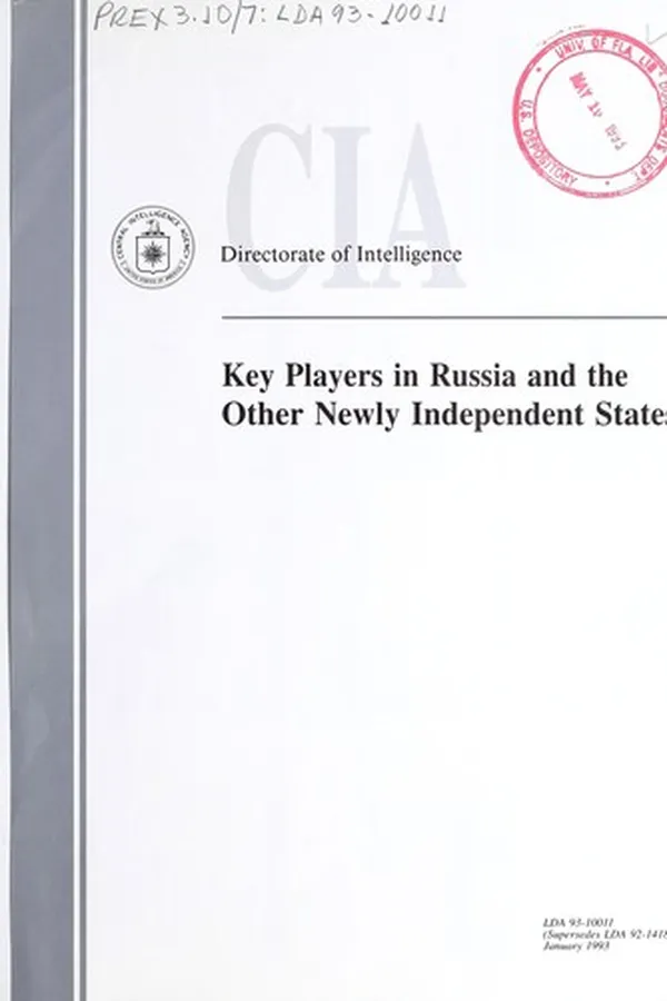 Capa de Key players in Russia and the other newly independent states