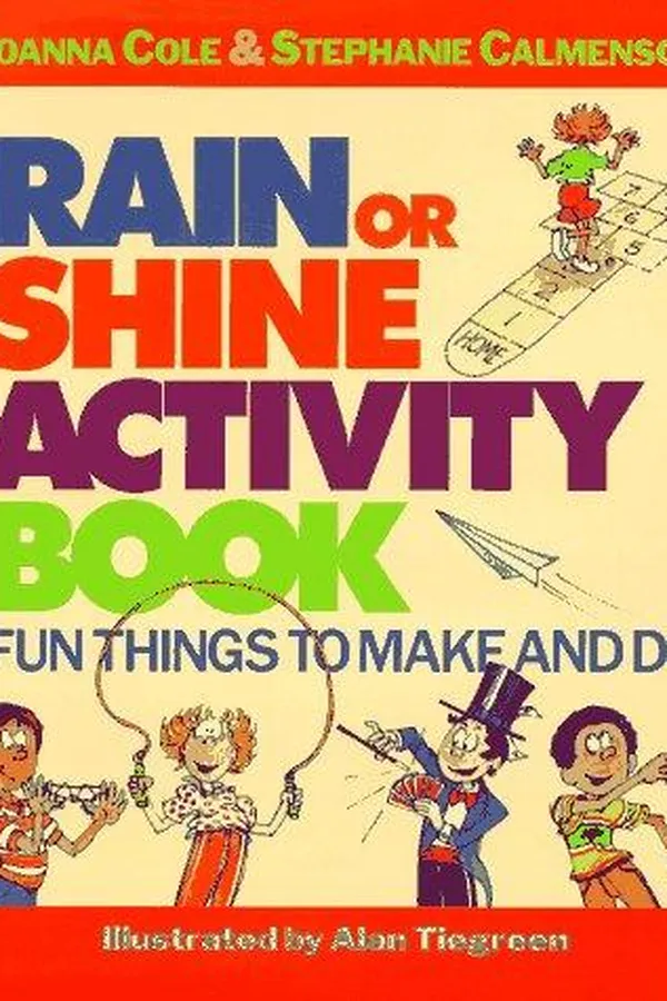 Capa de The rain or shine activity book