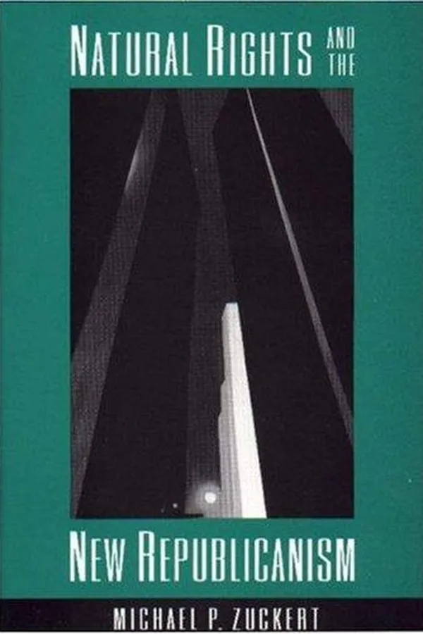 Capa de Natural rights and the new republicanism