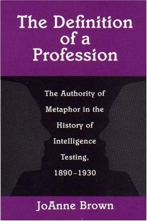 Capa de The definition of a profession