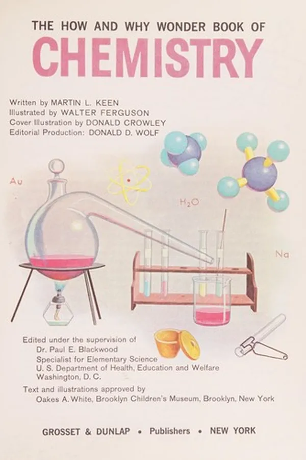Capa de The how and why wonder book of chemistry