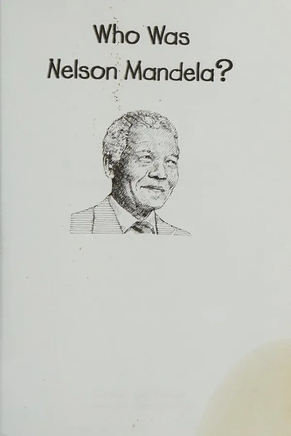 Capa de Who was Nelson Mandela?