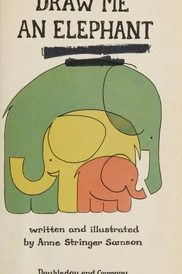 Capa de Draw me an elephant