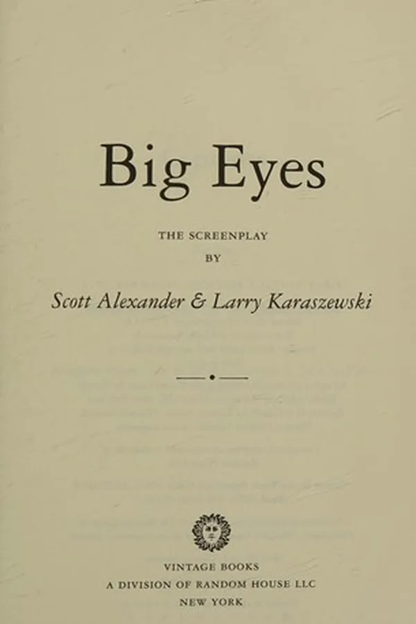 Capa de Big Eyes