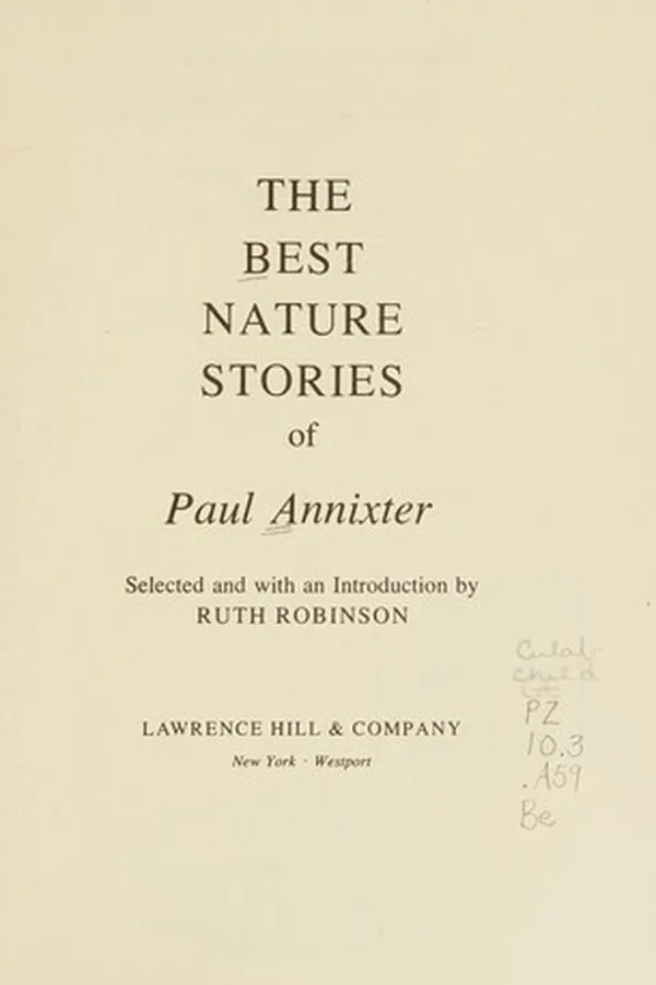 Capa de The best nature stories of Paul Annixter