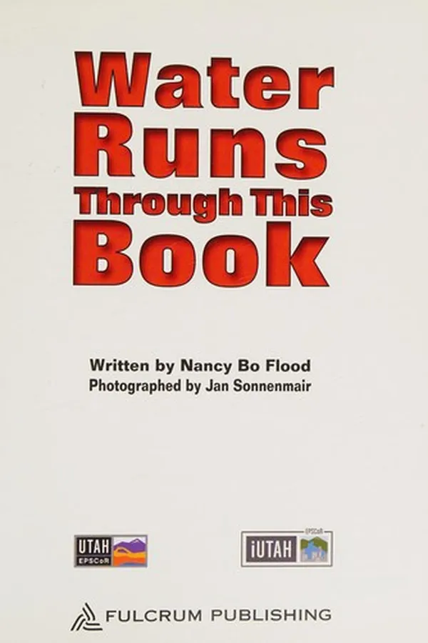 Capa de Water runs through this book
