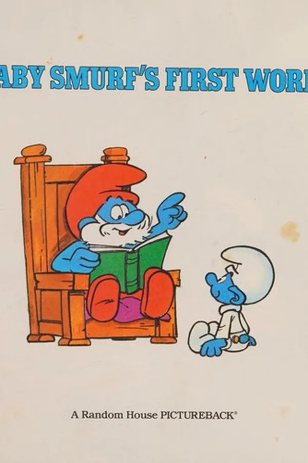 Capa de Baby Smurf's first words