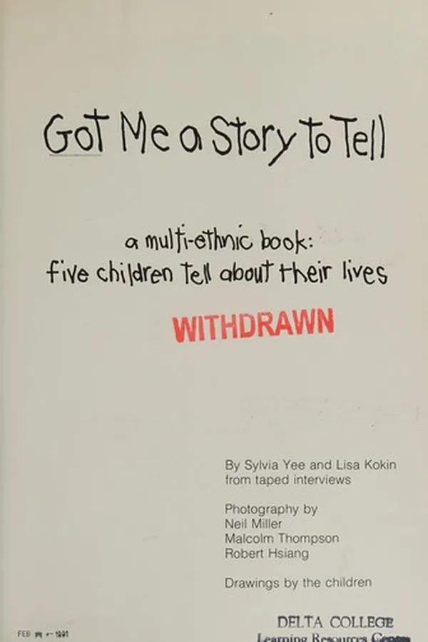 Capa de Got me a story to tell