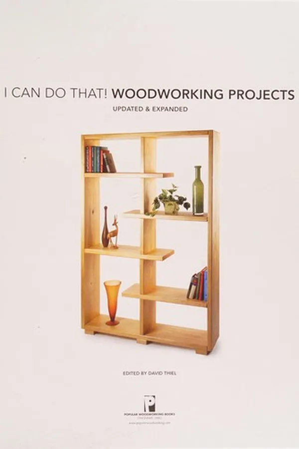 Capa de I can do that! woodworking projects