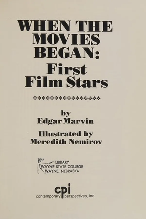 Capa de When the movies began