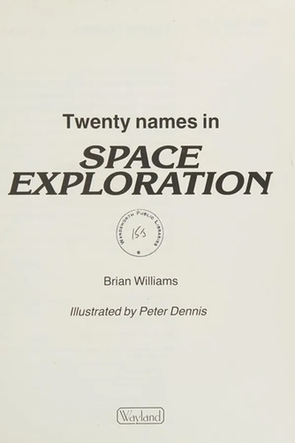 Capa de Twenty names in space exploration