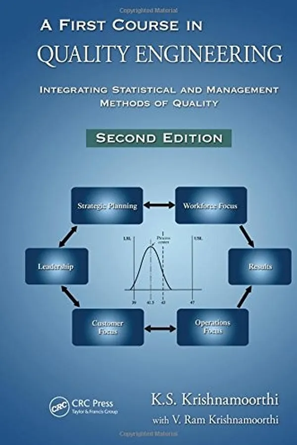 Cover of A first course in quality engineering