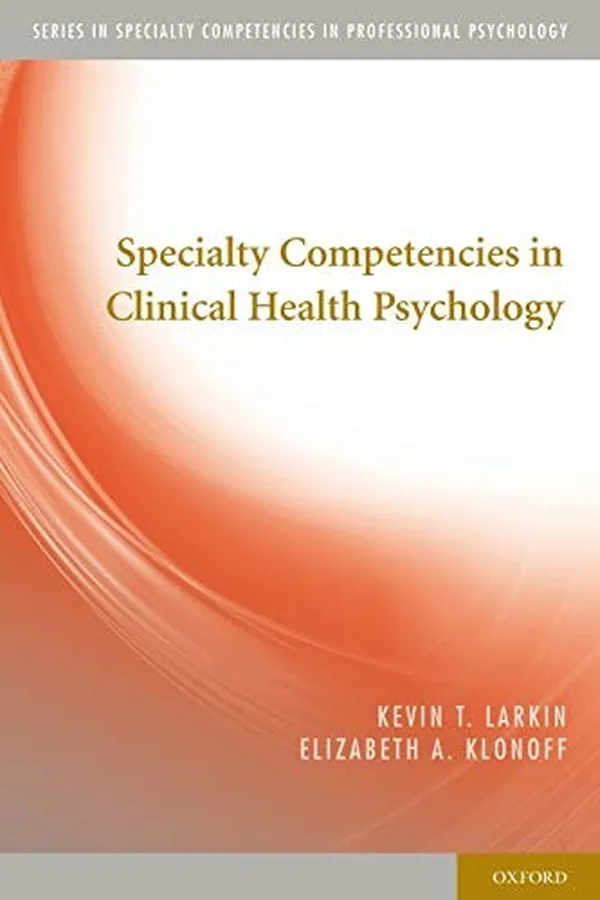 Capa de Specialty Competencies in Clinical Health Psychology