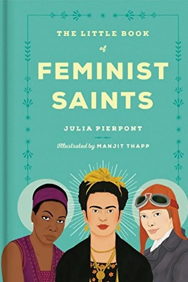Capa de The little book of feminist saints