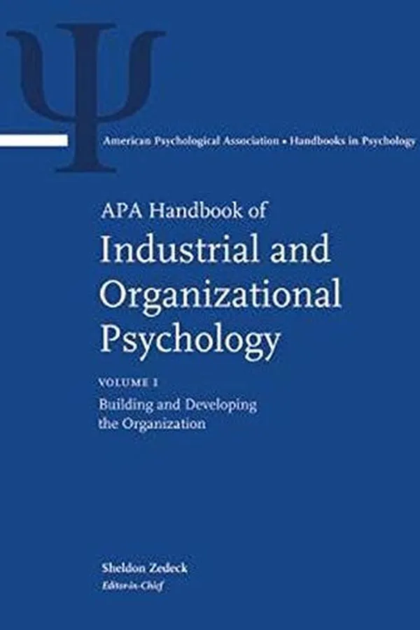 Capa de APA handbook of industrial and organizational psychology