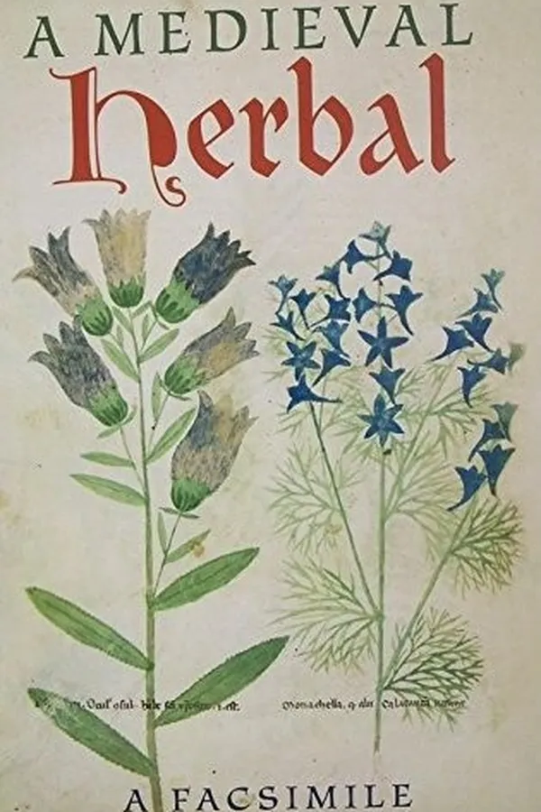 Capa de MEDIEVAL HERBAL: A FACSIMILE OF BRITISH LIBRARY EGERTON MS 747; ED. BY MINTA COLLINS