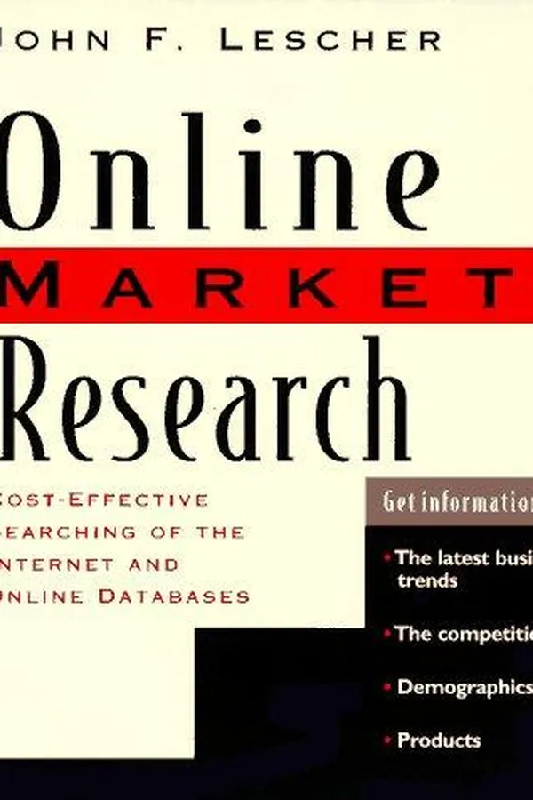 Capa de Online market research