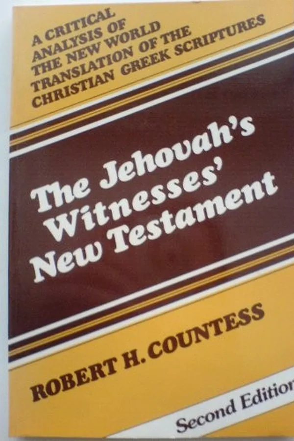 Capa de The Jehovah's Witnesses' New Testament