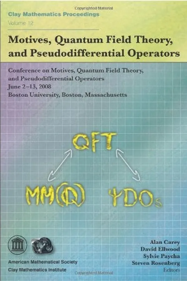 Capa de Motives, quantum field theory, and pseudodifferential operators