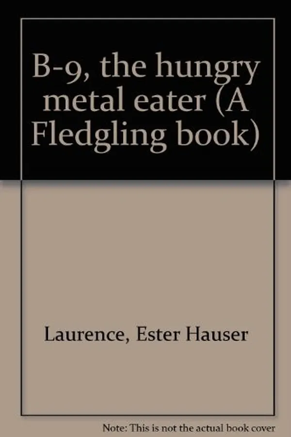 Capa de B-9, the hungry metal eater