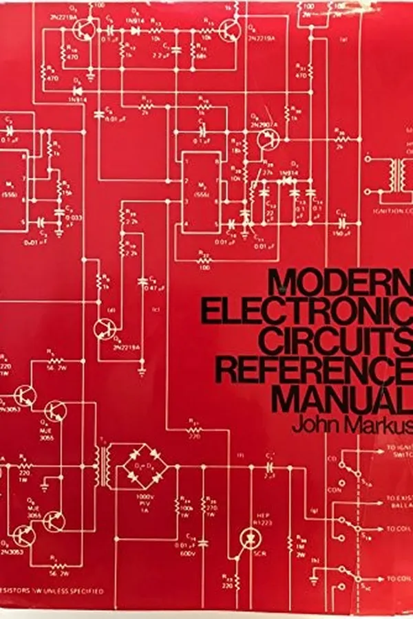 Cover of Modern electronic circuits reference manual