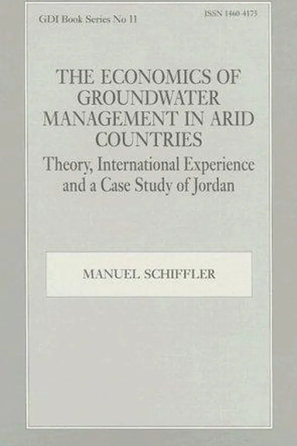 Capa de The economics of groundwater management in arid countries