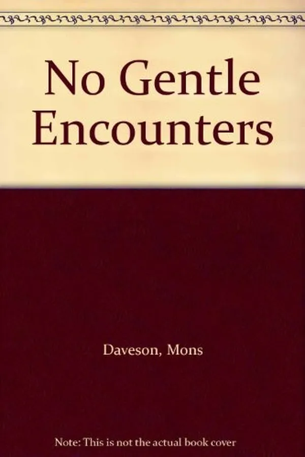 Capa de No gentle encounters