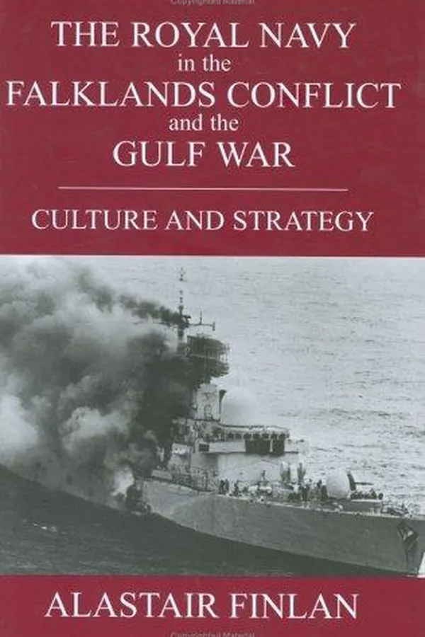 Capa de The Royal Navy in the Falklands Conflict and the Gulf War