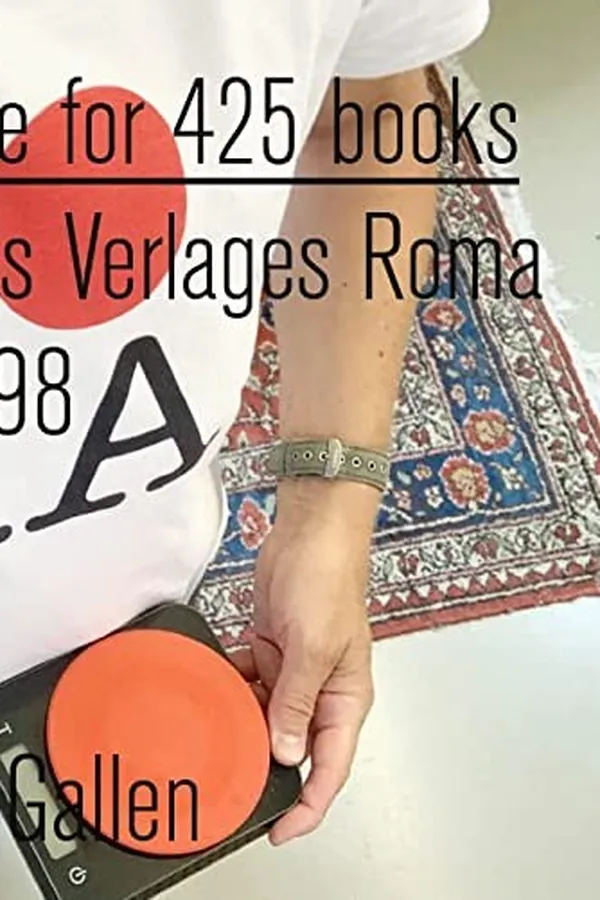 Capa de ROMA publications #1-425 at Sitterwerk, St.Gallen