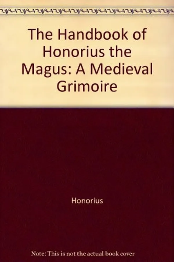 Capa de The Handbook of Honorius the Magus - Medieval Grimoire