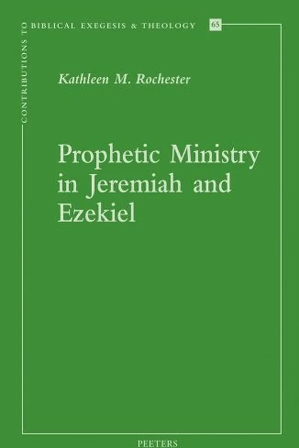 Capa de Prophetic ministry in Jeremiah and Ezekiel