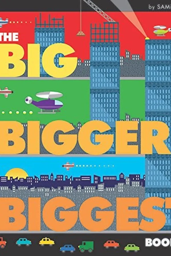 Capa de Big, bigger, biggest book