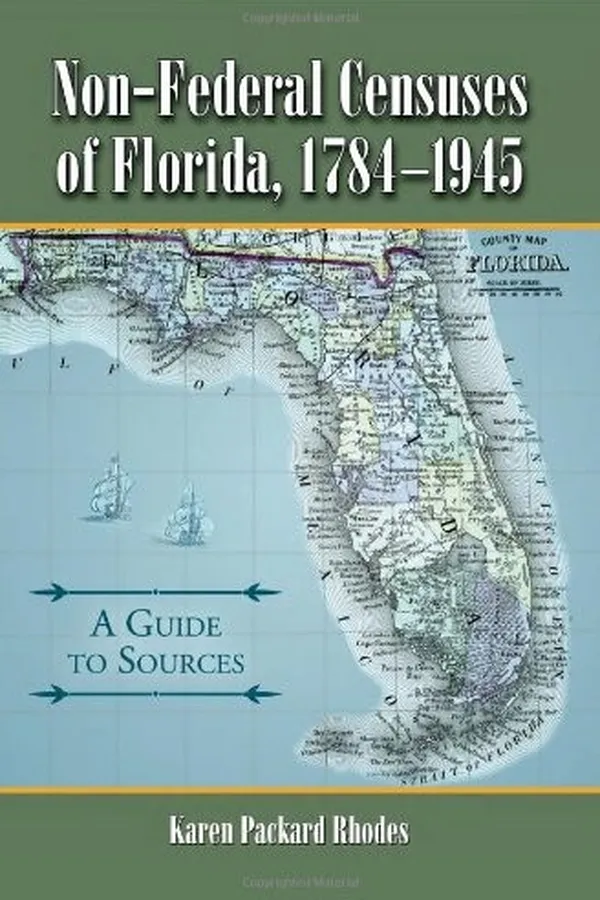 Capa de Non-federal censuses of Florida, 1784-1945