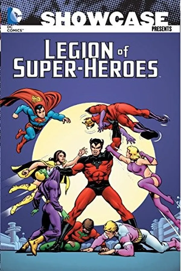 Capa de Showcase presents the Legion of Super-Heroes