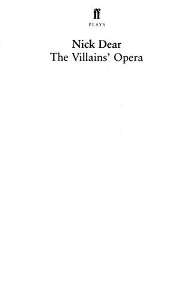 Capa de The villains' opera