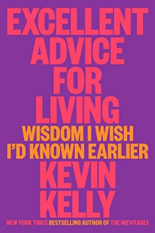 Capa de Excellent Advice for Living