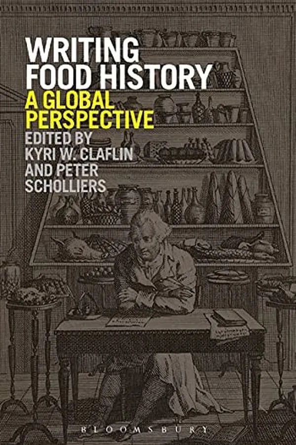 Capa de Writing food history