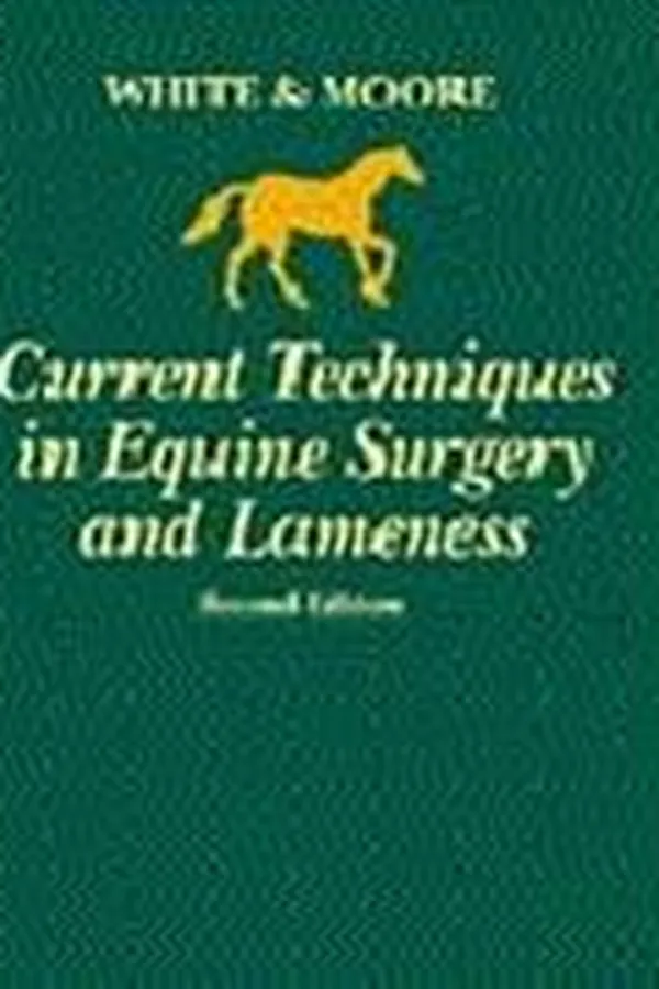 Capa de Current Techniques in Equine Surgery and Lameness