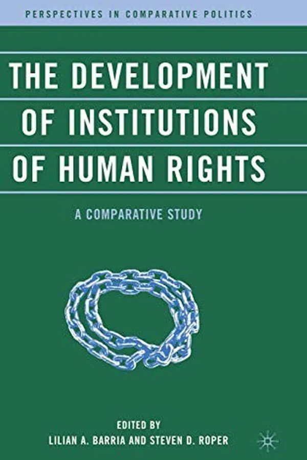 Capa de The development of institutions of human rights