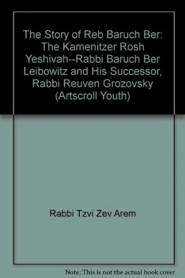 Capa de The story of Reb Baruch Ber