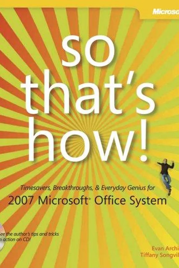 Cover of So that's how!