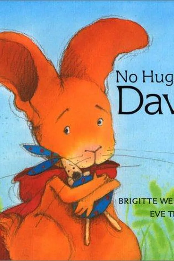 Capa de No Hugs for Davy (Davy Board Books)