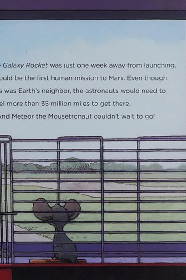 Capa de Mousetronaut goes to Mars